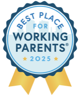 Best Place for Working Parents Badge