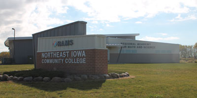 The Oelwein Center building.